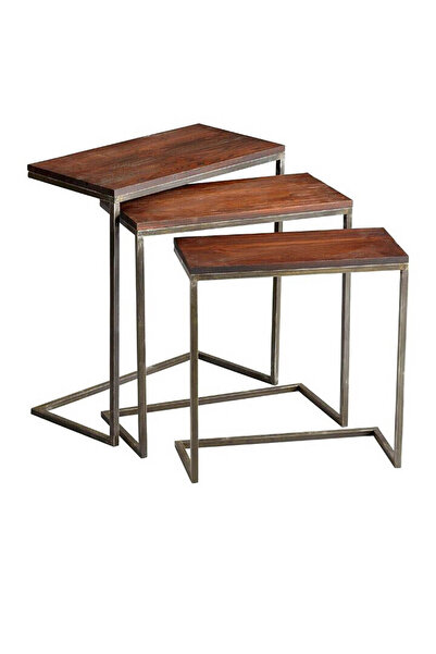 KÜTÜKhouse Üçlü Zigon Sehpa