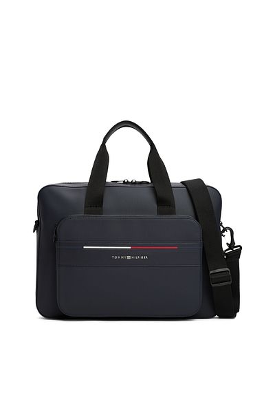 Tommy Hilfiger Men Space Blue Foundation Laptop Bag
