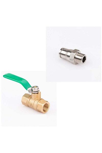 Generic Misting Fog Valve Set 9.52mm Cooling Spray Nozzle Kit for Outdoor & Garden Use