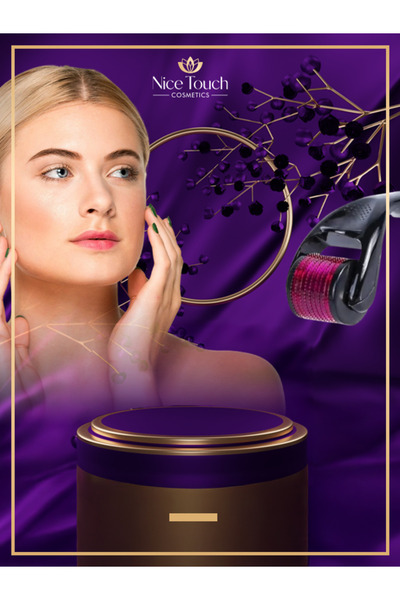 Nice touch Nice Touch 540 İğneli Titanyum Dermaroller Seti | Cilt Yenileme, M...