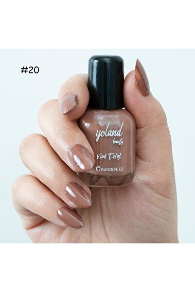 YOLAND BEAUTY طلاء اظافر 11 مل درجة اللون 20 من يولاند بيوتي