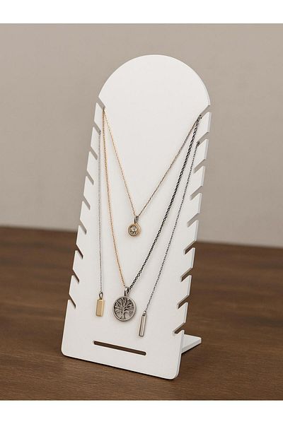Panorama Ajans Necklace Display Stand |   3mm Mdf |   30X15 cm - Stylish and Practical Design