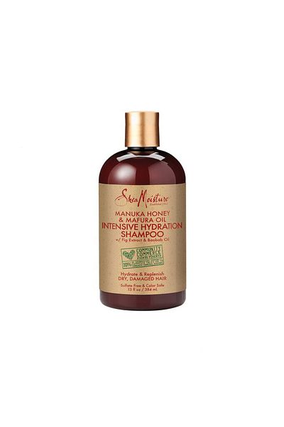 Shea Moisture شامبو الترطيب المكثف بعسل المانوكا و زيت المافورا من شيا مويستشر - 384مل