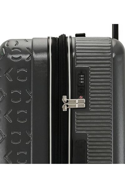 Calvin Klein Fly Control Hardside Trolley Bag with 4 Spinner Wheels, ABS+PC Case Luggage with TSA Lock
