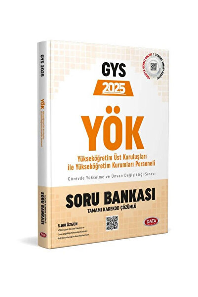 Data Yayınları 2025 Gys Yök Görevde Yükselme Ve Unvan Değişikliği Konu Soru V...