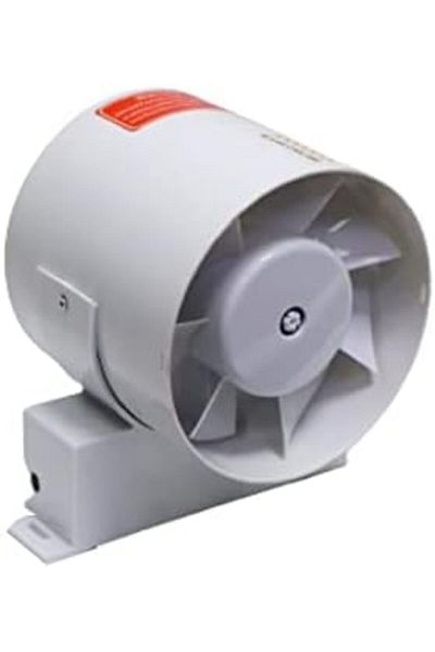 Generic ADMORE 6" Inline Duct Exhaust Fan 25W Ventilation Fan for HVAC, Quiet & Efficient
