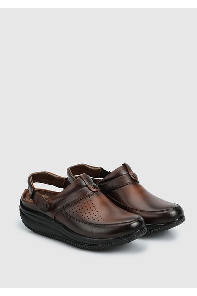Eclipse Tan Leather Women's Comfort Sandals