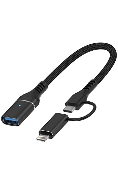 İMEXTECH BİLİŞİM BURADA ZR868 ADS-619 2 İN 1 OTG ÇEVİRİCİ