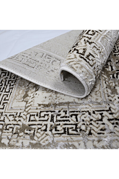 Brava Casa Carpet Aegean Sand, Grey, Cream, Beige, , Short Pile 8 mm, 80x150 cm, 1750 g/m , BravaCasa