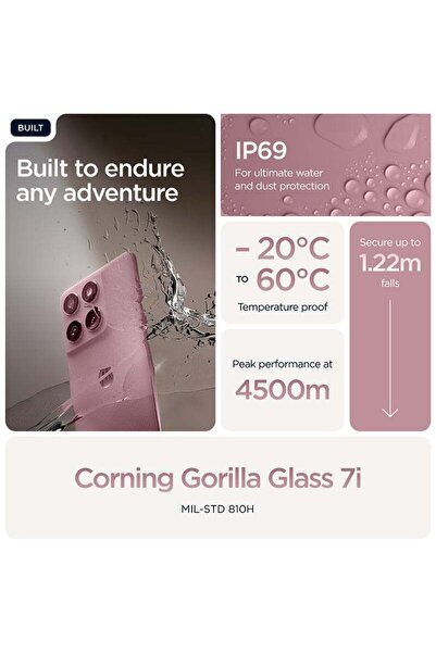 Motorola Edge 60 Fusion 5G Dual SIM Pantone Zephyr 12GB RAM 256GB - Middle East Version