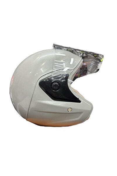 MOTO PARLA Kırılmaz Özellikli Motosiklet Yarım Kask