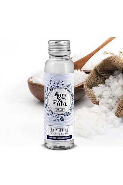 MAREVITA Sampon Hotelier Marevita 35 ml. Cu Sare de Mare. Set 50 buc