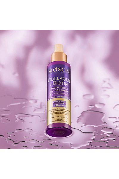 Bioxcin Collagen Biotin Volumizing Liquid Conditioner 2X150Ml