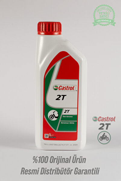 CASTROL 2t - 1 lt - Motorsiklet Yağı