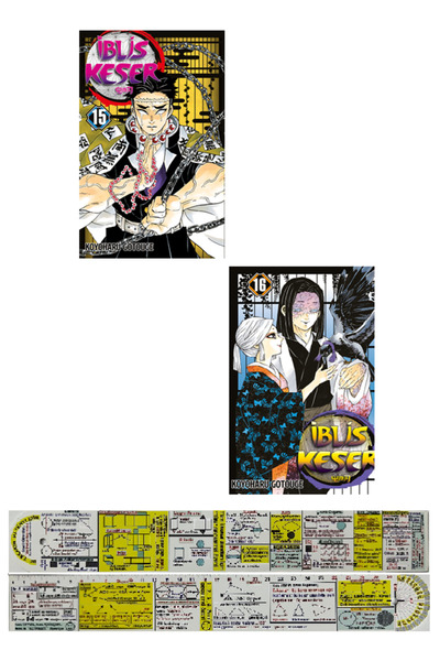 Gerekli Şeyler Yayıncılık İblis Keser 15-16. Ciltler Manga Seti + Mat. Öğrete...