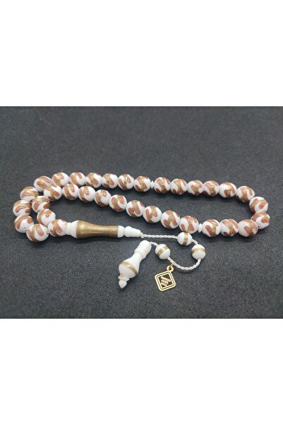 İskeçe Tesbih قطعة أثرية رئيسية من Iskeçeli Cemil - معتمدة من عظمة الجمل الطب...