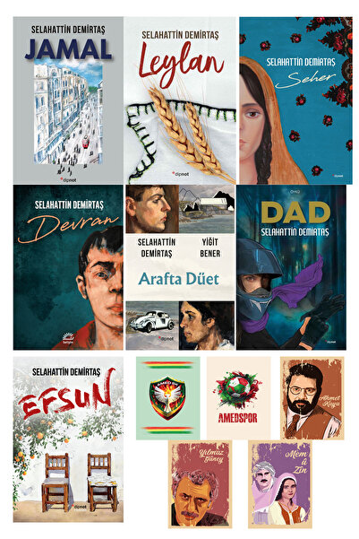 Dara Yayınları Selahattin Demirtaş Tüm Romanları - Efsun - Seher - Jamal - Am...