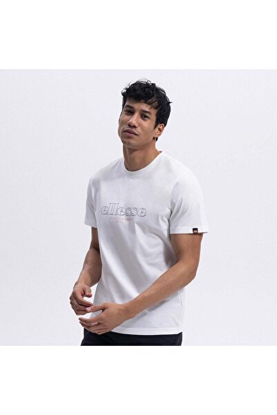 Ellesse EM453-OF Crew Neck Ανδρικό T-Shirt - Λευκό