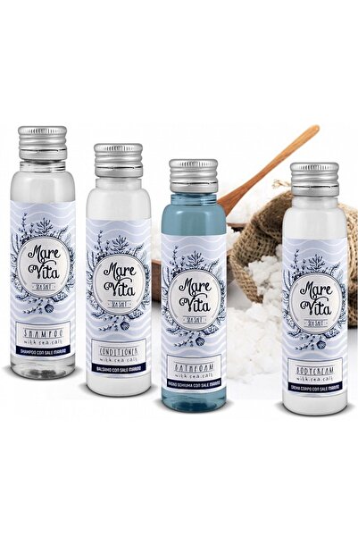 MAREVITA Marevita Hotel Shampoo 35 ml. With Sea Salt. Set of 50 pcs.