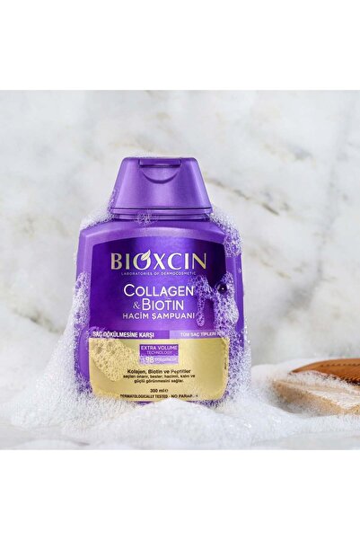 Bioxcin Collagen Biotin Şampuan 300ml + Collagen Biotin Sıvı Saç Kremi 150ml