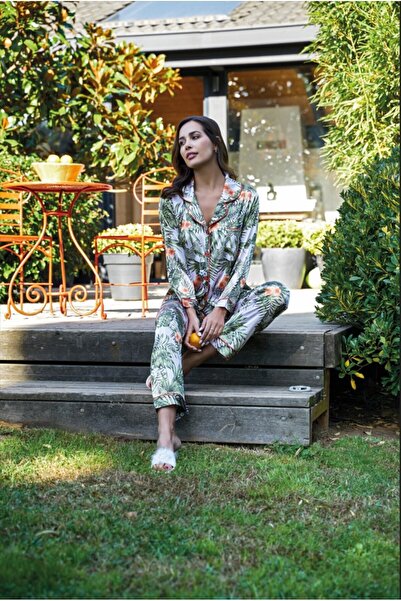 Nurteks Intimo Donna Un costum de pijama din satin de calitate pentru femei