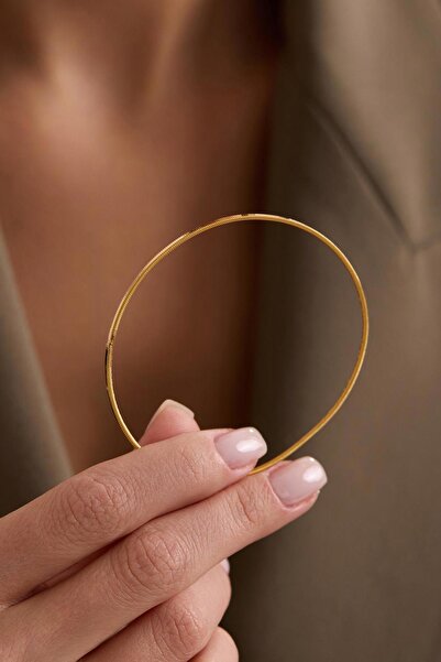 Bayar Gold 10 Gram 22 Ayar Yatırımlık Simli Ajda Bilezik