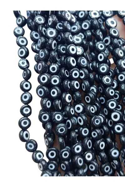 Ralp Moda Evil Eye Bead Series in 6mm Cap Average 60-65 Pieces
