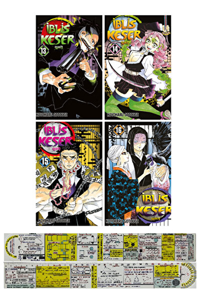 Gerekli Şeyler Yayıncılık İblis Keser 13-14-15-16. Ciltler Manga Seti + Mat. ...