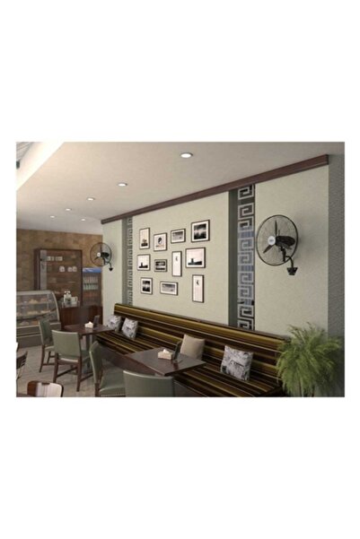 HIMS HEF-DK750 210W 75 cm Siyah 3 Kanat Kumandalı Sanayi Tipi Duvar Vantilatörü