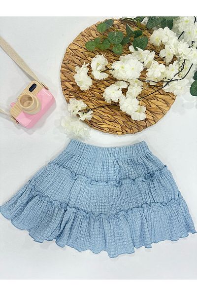 JELİBOOM Girl's Skirt with Shorts