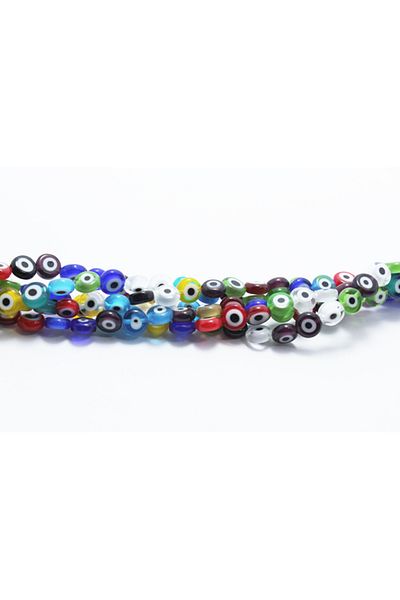 Prestij Boncuk Colorful Glass Evil Eye Bead