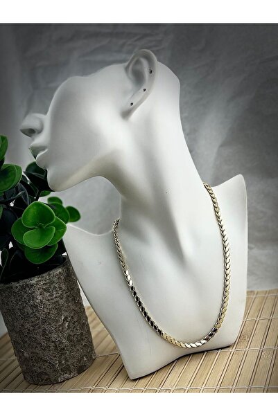 Venom Boutique Bijouterie Accessory Paslanmaz Çelik Suya Dayanıklı VIP 14K Altın Renk Xuping Arpa Zincir Kolye 45cm