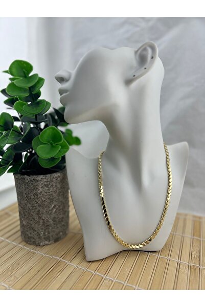 Venom Boutique Bijouterie Accessory Paslanmaz Çelik Suya Dayanıklı VIP 14K Altın Renk Xuping Arpa Zincir Kolye 45cm