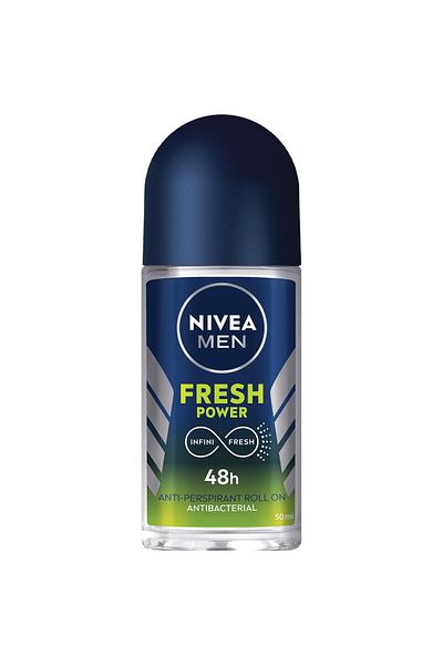 NIVEA مزيل عرق رول أون للرجال برائحة منعشة 50 مل
