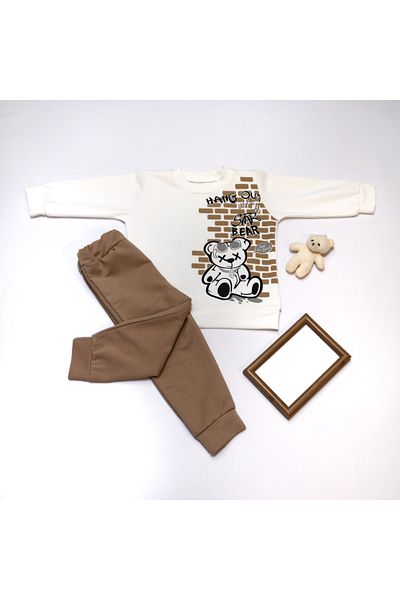 Pırlanta baby 2 Piece Mini Teddy Bear Set