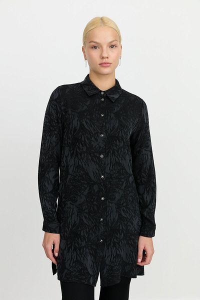 Nihan Premium Shirt Collar Black