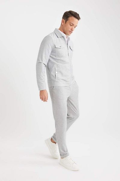 DeFacto Pantaloni din țesătură de vară Jogger cu două picioare de sezon nou