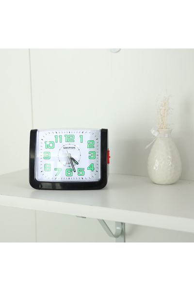 KRYPTON Analog Bell Alarm Clock Loud Ring, Classic Design For Home, Office & Desk Decor