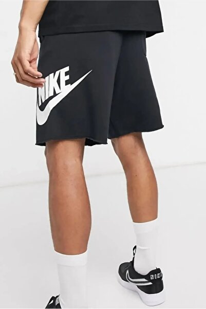 Nike Sportswear Sport Essentials French Terry Alumni Bol Kesim Siyah Erkek Spor Şort