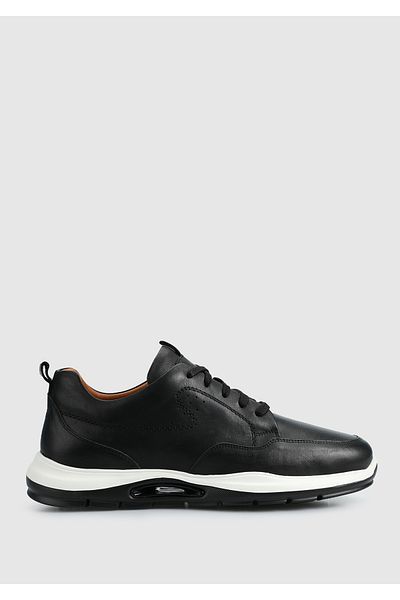 Dr.Flexer Black Leather Men's Shoes