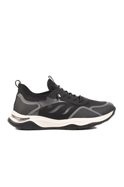 Guja Black Lightweight Flexible Breathable Men's Sports Shoes 25Y522 m