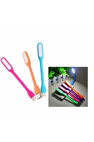 newnet Taşınabilir Esnek Usb Led Işık Lambası 3adet Dizüstü Bilgisayar Mini U...