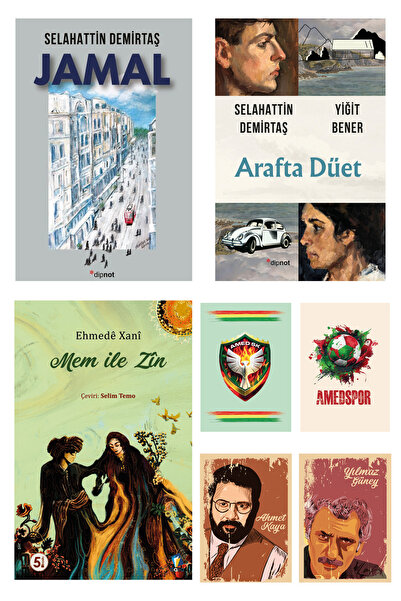 Dara Yayınları Jamal Selahattin Demirtaş - Arafta Düet - Mem ile Zin - Amed S...