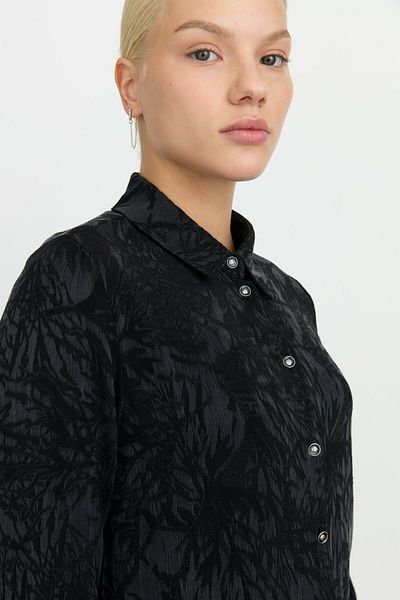 Nihan Premium Shirt Collar Black