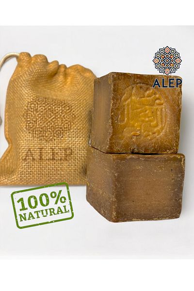 ALEP Aleppo Soap Free 2'Er Pouch 40% Laurel 60% Olive Oil
