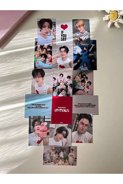 Hara Company Enhypen Kpop Group Romance Untold Sticker Pack