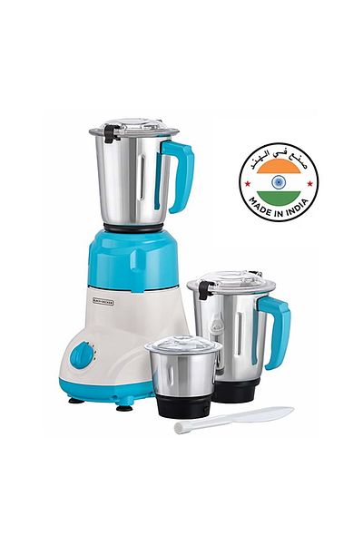 Black&Decker Black+Decker Multipurpose Mixer Grinder, 550 W with 2 Jars, MG550-B5