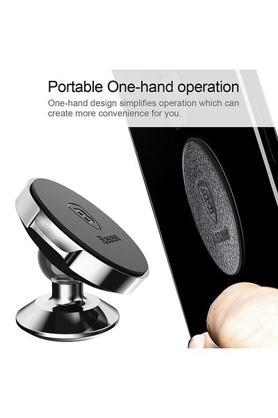 Baseus Small Ears Magnetic Dashboard Car Phone Holder | 360 Rotating Universal Car Mount Stand