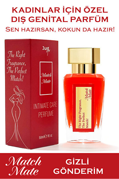 Just Art Match Mate Kadın Dış İntim Genital Bölge Parfümü 50ml Koku Giderici