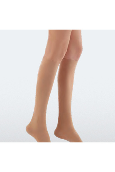 Luxor Çorabı Orta Basınçlı Diz Altı Kapalı Burun Ten No:2 (807)